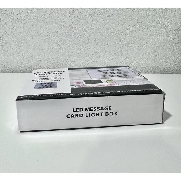 LED Message Light Box Countdowns, Messages or Reminders - White - Picture 4 of 5